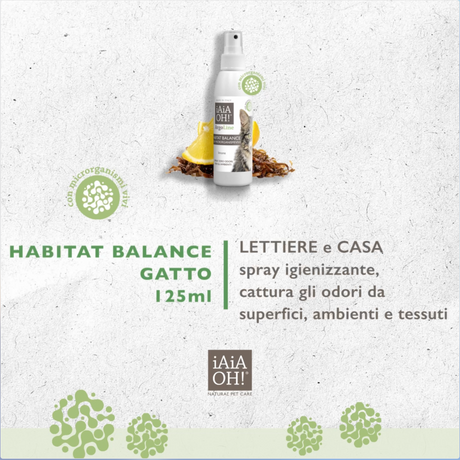 Video Tutorial ArgoLine HABITAT BALANCE CON MICRORGANISMI VIVI per il tuo gatto