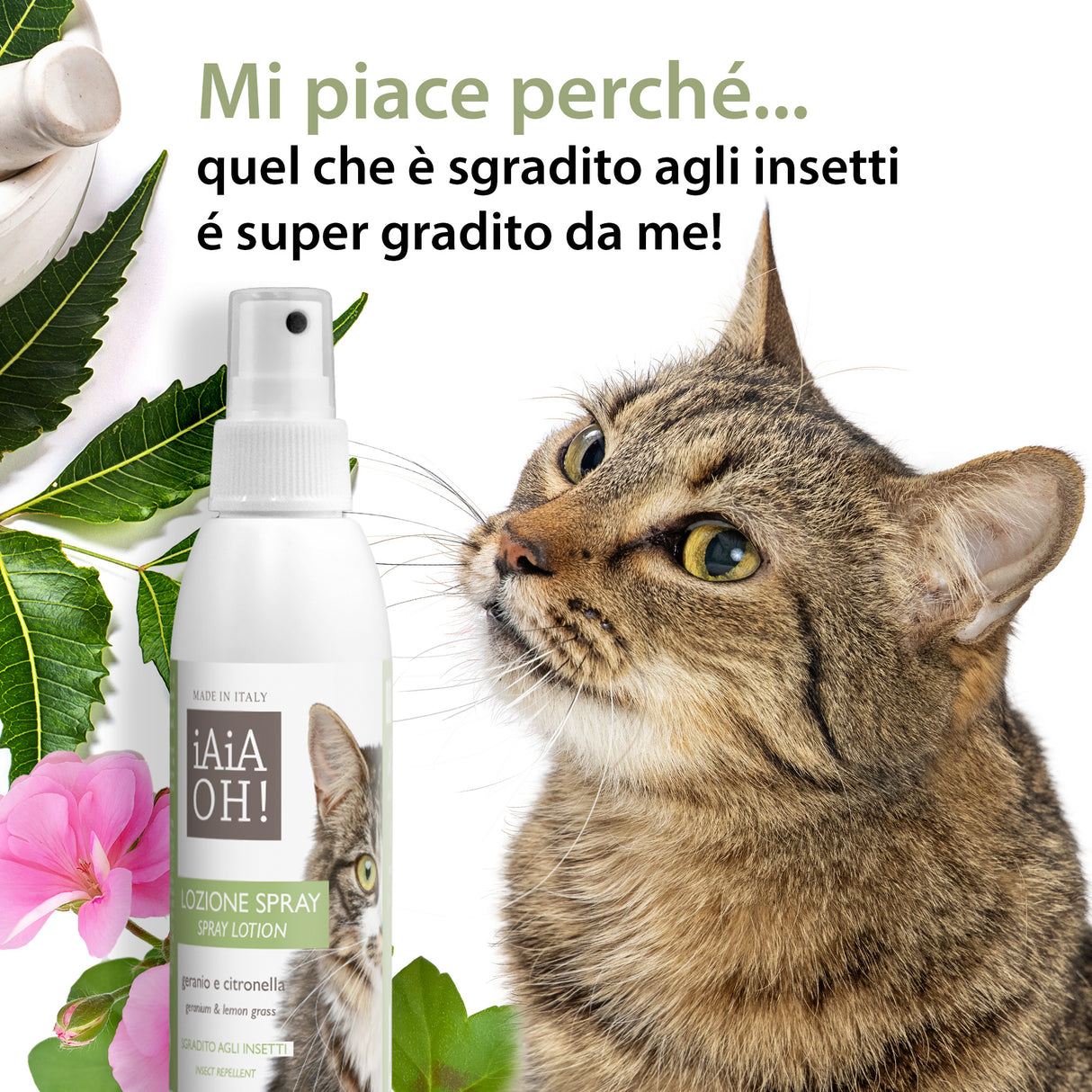 LOZIONE SPRAY SGRADITO AGLI INSETTI