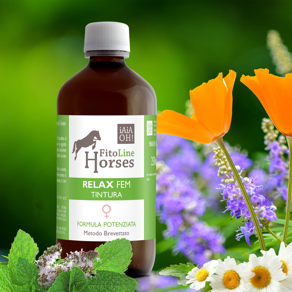 TINTURA RELAX FEM BENESSERE, RILASSAMENTO ED EQUILIBRIO ORMONALE CAVALLE