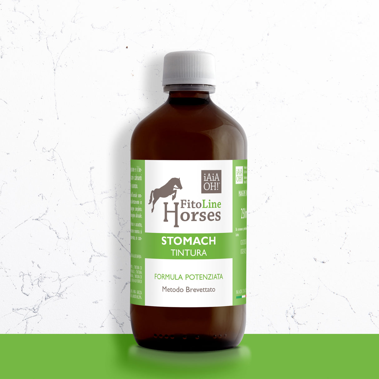 STOMACH TINTURA - Supporto naturale per la digestione e il benessere gastrico del cavallo