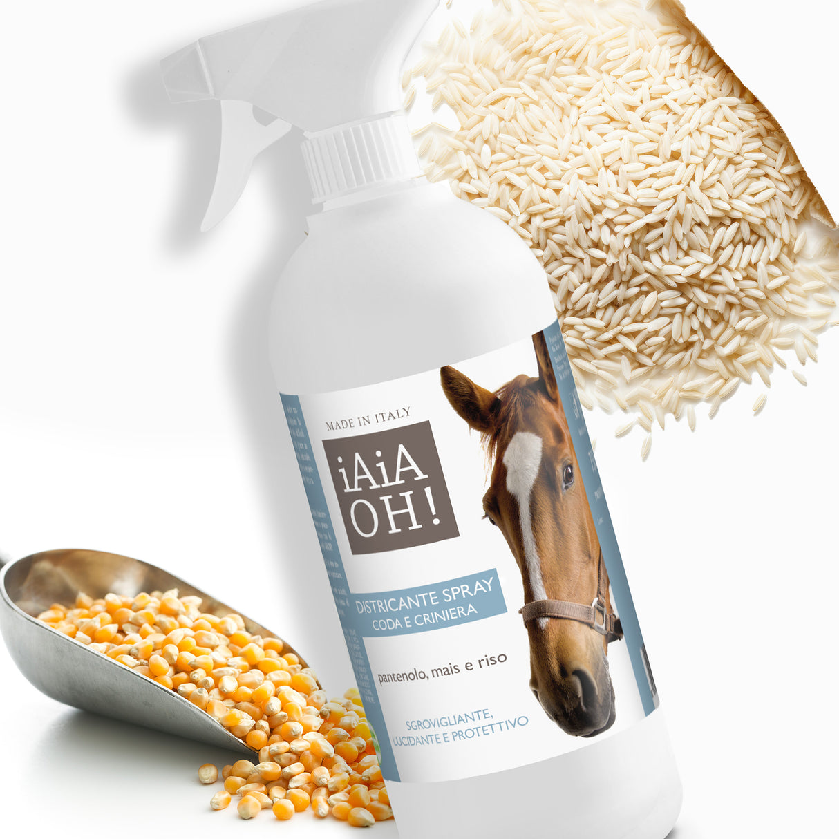 DISTRICANTE SPRAY CODA E CRINIERA - Sgrovigliante, lucidante e protettivo