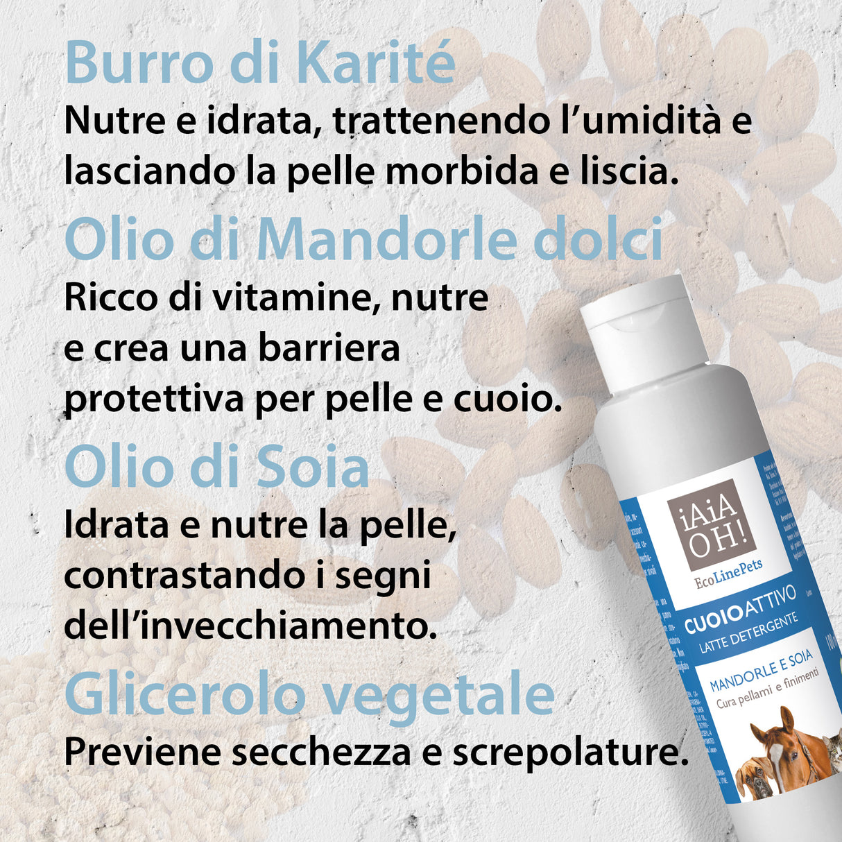 LATTE DETERGENTE CUOIO ATTIVO