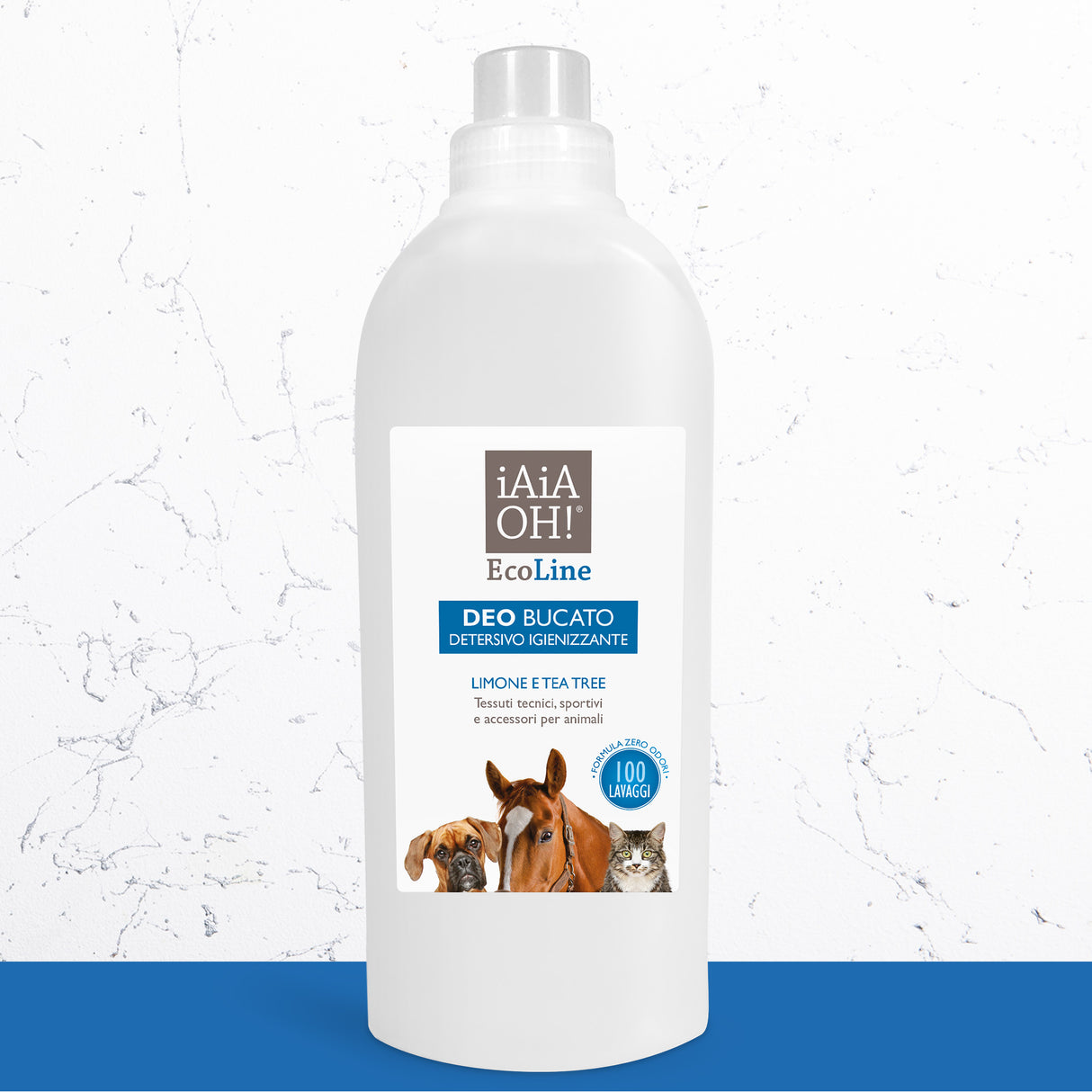 DEO BUCATO detersivo concentrato per tessuti tecnici, sportivi e accessori per animali