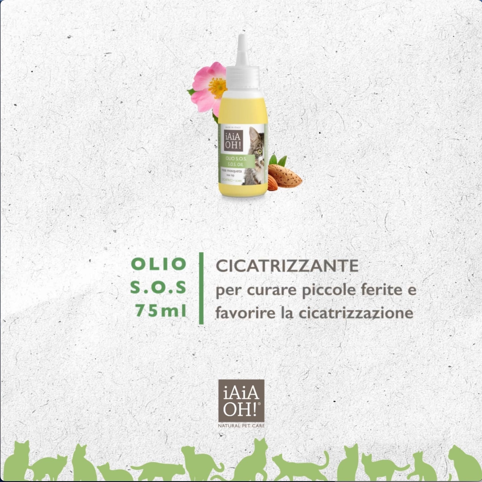 Video Tutorial OLIO S.O.S. CICATRICI per il tuo gatto
