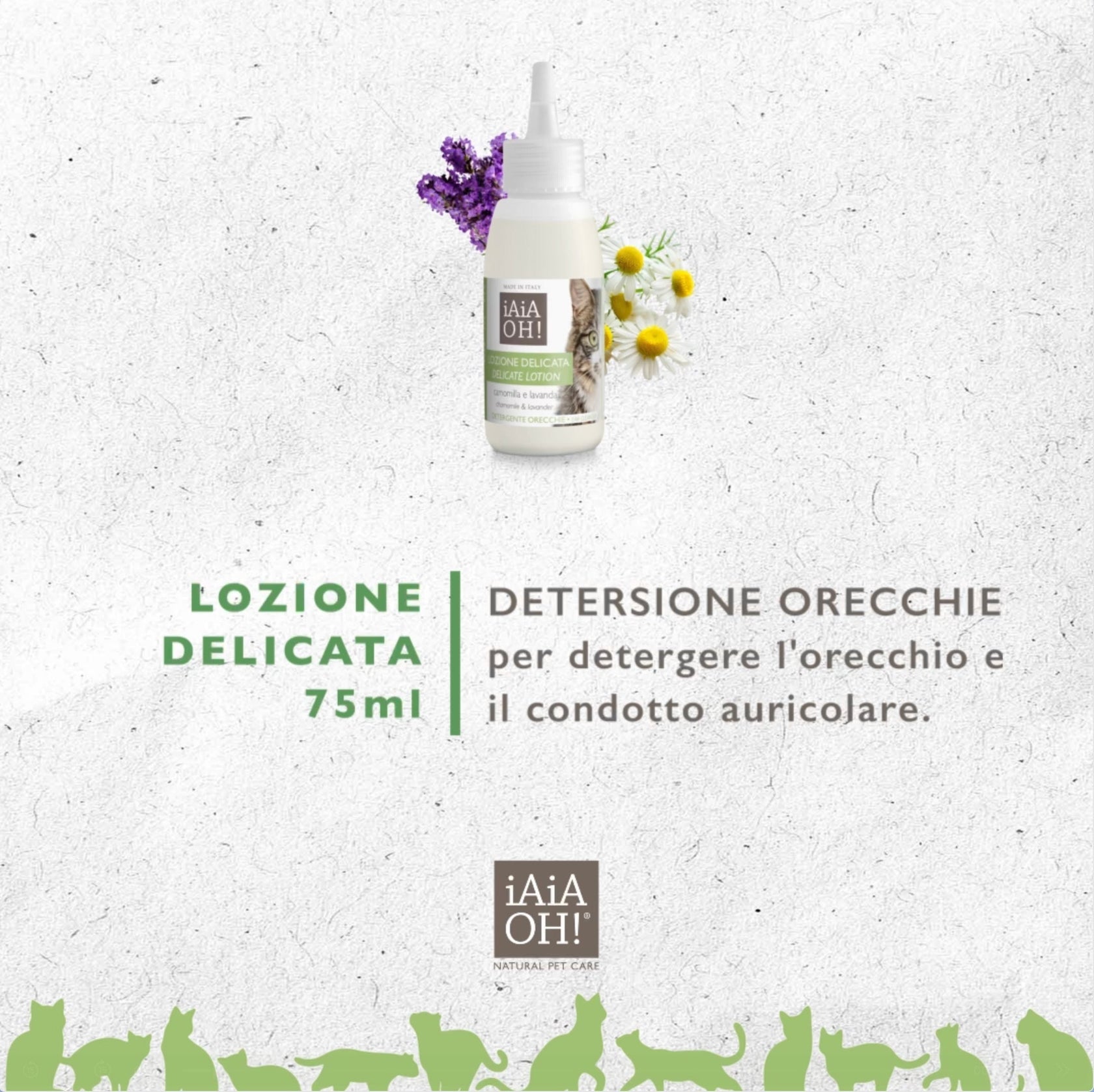 Video Tutorial LOZIONE DELICATA DETERGENTE ORECCHIE per il tuo gatto