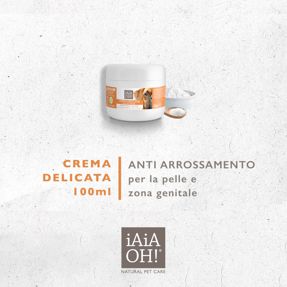 Video tutorial CREMA DELICATA ANTI-ARROSSAMENTO per il tuo cane