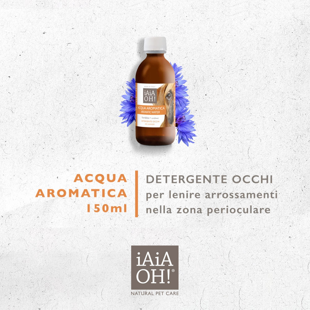 Video tutorial ACQUA AROMATICA DETERGENTE OCCHI per il tuo cane