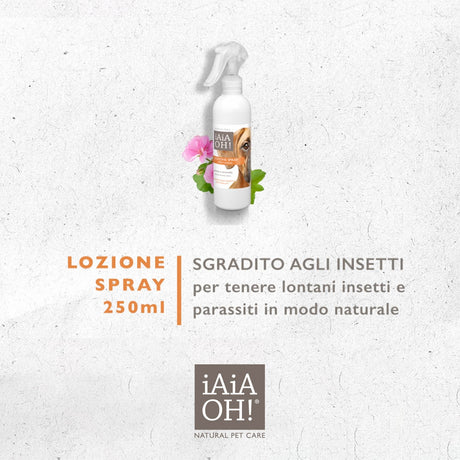 Video tutorial LOZIONE SPRAY SGRADITO AGLI INSETTI per il tuo cane