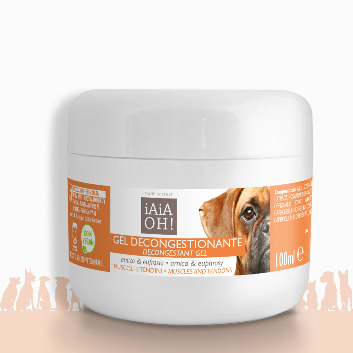 MUSCLE AND TENDON DECONGESTANT GEL
