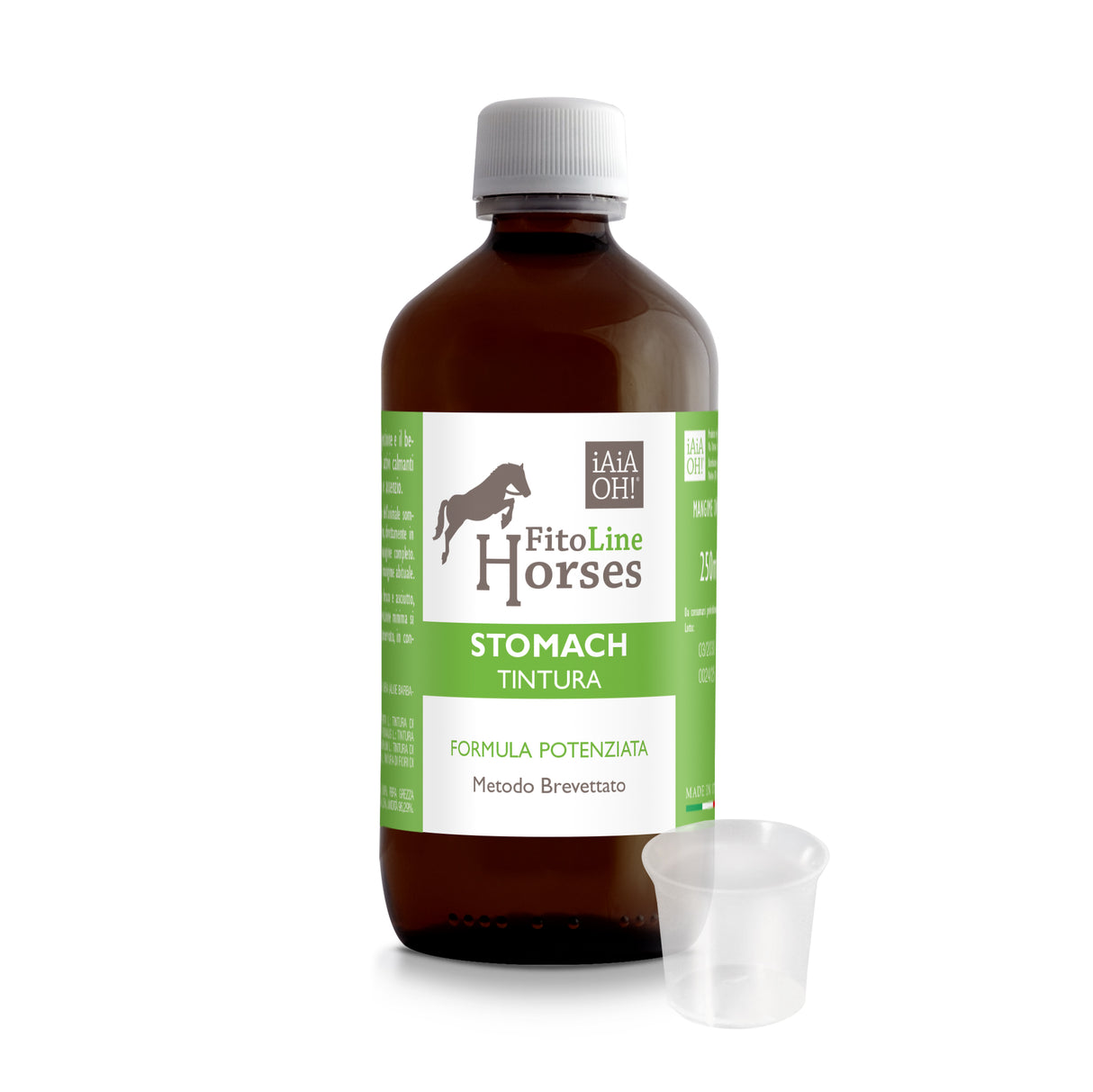 STOMACH TINTURA - Supporto naturale per la digestione e il benessere gastrico del cavallo