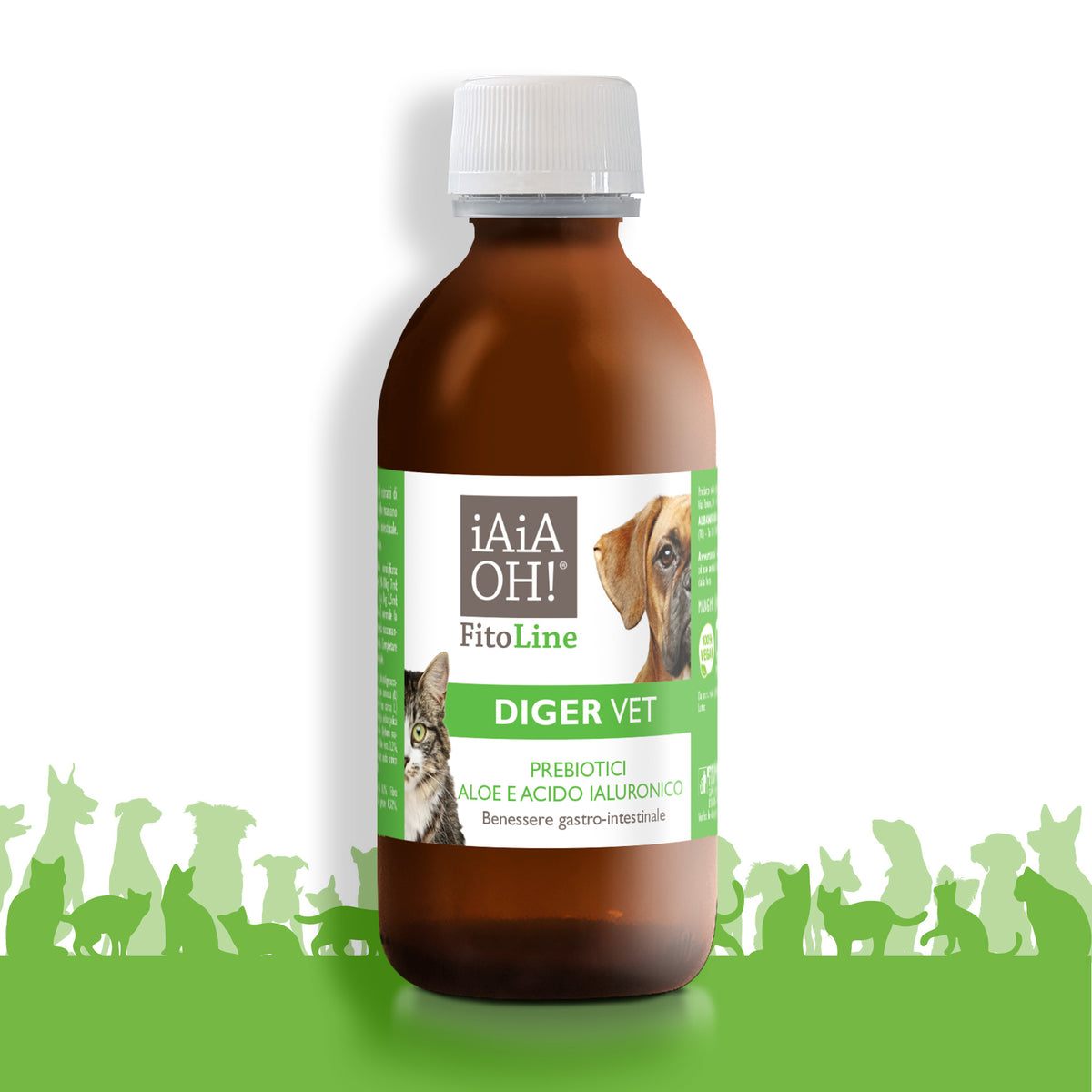 DIGER VET for GASTROINTESTINAL WELL-BEING - with PREBIOTICS – iAiAOH!