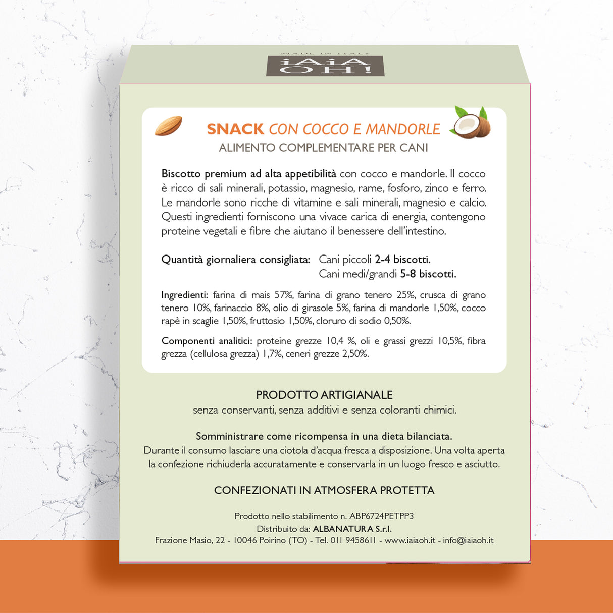 COCONUT ALMOND SNACK COOKIE - Rich in vitamins and minerals